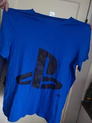 Buy Playstation Logo,blue T,shirt,size Xl • 1.20£