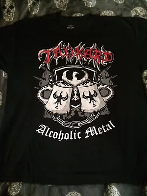 Buy Tankard Alcoholic Metal 2006 Vintage T-Shirt Beauty And The Beer Thrash Metal • 24.99£