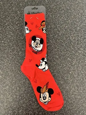 Buy Disney Parks Mickey Mouse Socks Adult Mickey Through The Years BNWT • 8£