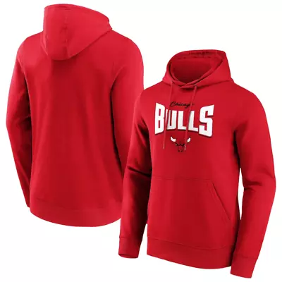 Buy Chicago Bulls Sweatshirt Hoodie Men's NBA Fanatics Basketball Top - New • 19.99£