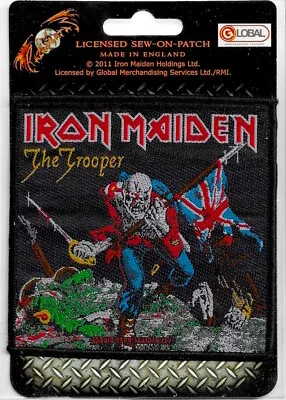 Buy IRON MAIDEN The Trooper : Woven SEW-ON PATCH Official Licensed Merch • 4.36£