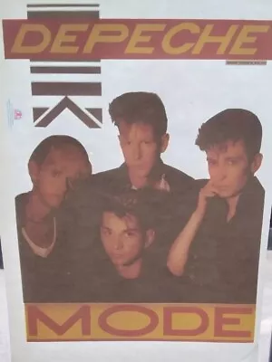 Buy Vintage 1980s Depeche Mode Unused T.Shirt Transfer #2 • 5.99£