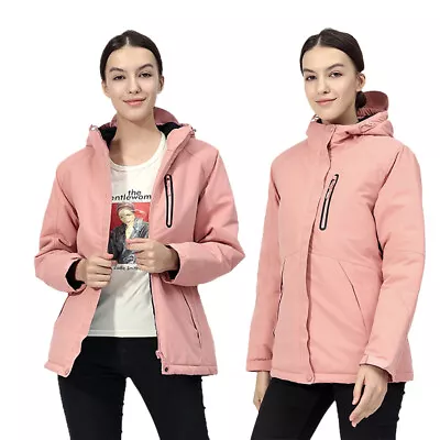 Buy Women Men Slim Fit Heated Jacket Winter Warm Waterproof Heating Jacket With IDS • 20.76£