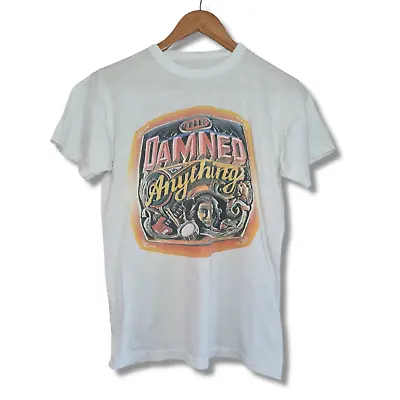 Buy Vintage The Damned Anything To Go Tour Shirt 1986 M • 135£