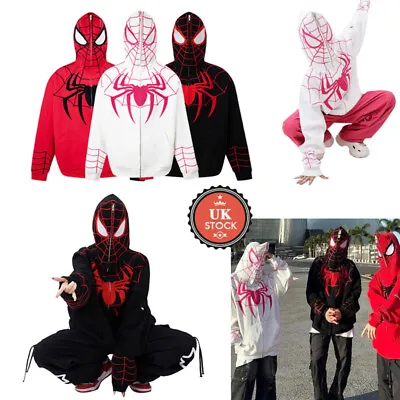 Buy Marvel Age Spider-Man 2099 Super Hero 3D Hoodie Sweatshirt Cosplay Jacket Coats • 22.22£