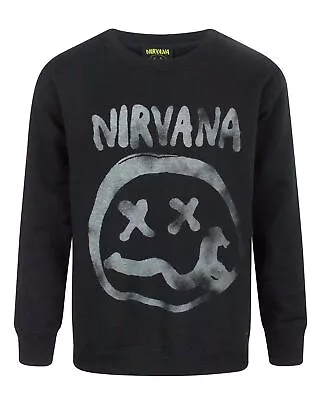 Buy Nirvana Black Sweatshirt (Boys) • 19.99£