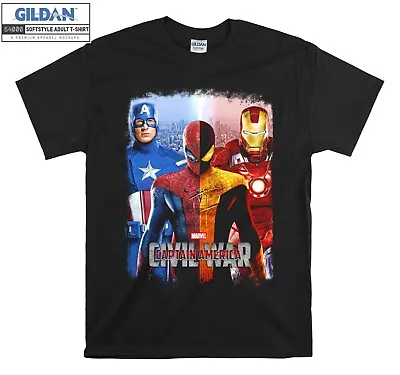 Buy Marvel Captain America Comic T-shirt Gift Hoodie Tshirt Men Women Unisex F393 • 11.99£