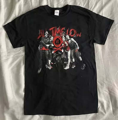 Buy All Time Low Band Photo T Shirt - Black And Red - Size Small • 12.99£