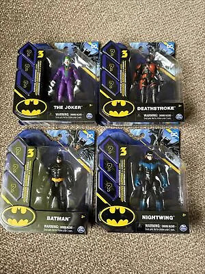 Buy Spin Master DC Comics Batman 4  Action Figures Collection (6055946) X 4 RARE • 39.95£