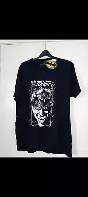Buy New Mens Joker Tshirt L BLACK • 8£