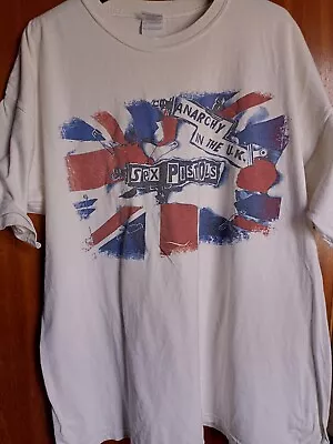 Buy Sex Pistols White T Shirt XL Punk Rock • 13.99£