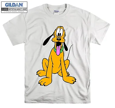 Buy Pluto T-shirt Dog Cartoon Cute Print Cool T Shirt Men Women Unisex Tshirt 3853 • 12.95£