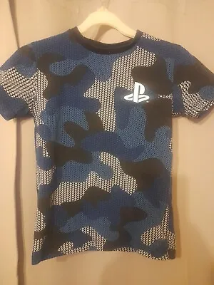 Buy Official Sony PlayStation T Shirt Ages 7 Years • 6.99£