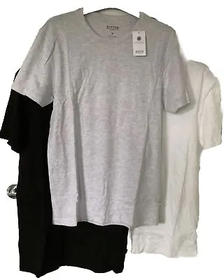 Buy Mens T Shirts Size S  PACK OF 3 #Burtons# ECO COTTON New With Tags* MRP £15 • 6.99£