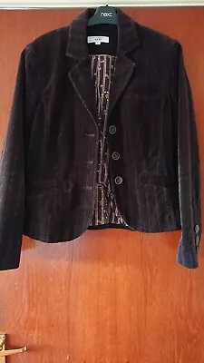 Buy Next Ladies Corduroy Jacket Size 12 • 4.99£