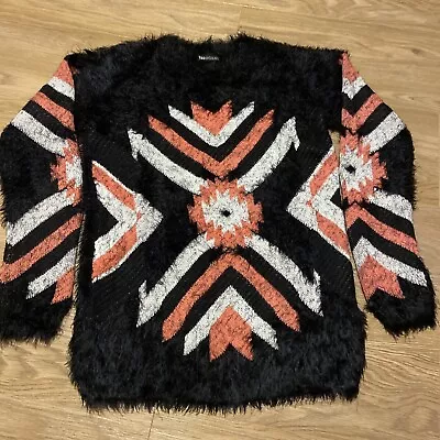 Buy NEW WITHOUT TAGS Black/white +JUMPER-small-CHRISTMAS TagWoman Winter Sale • 7.99£