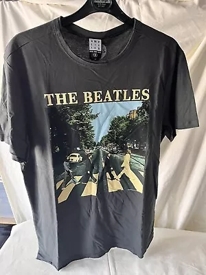 Buy Amplified The Beatles Abbey Road T Shirt Charcoal MEDIUM • 13£