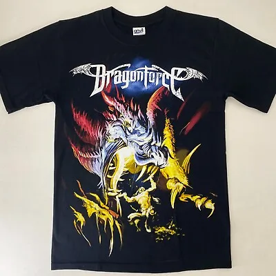 Buy DragonForce T-shirt 2008 Tour Ultra Beatdown Extreme Power Metal Band Small • 30.36£