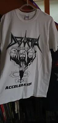 Buy DESOLATOR Accelerator 2014 Shirt L Kreator Sodom Gama Bomb Destruction Xentrix • 4.99£