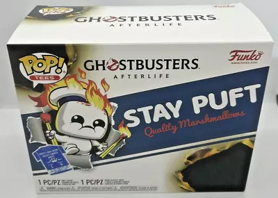 Buy Funko Pop Ghostbusters Afterlife Stay Puft Marshmallow Pop And T-Shirt L NEW • 26£