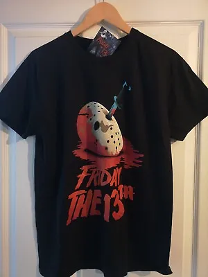 Buy New Official Friday The 13h Large T-Shirt Horror Film Movie Merchandise • 10.99£