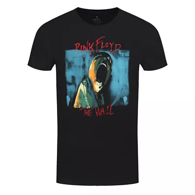 Buy Pink Floyd T-Shirt The Wall Scream Band Rock Band Official Black New • 14.95£