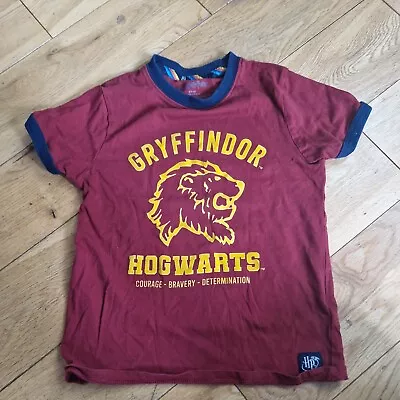 Buy M&S Gryffindor Tshirt Size 6-7 • 1.99£