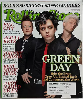 Buy Rolling Stone Magazine Feb 2005 Green Day • 11.36£