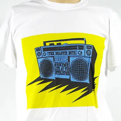 Buy The Beastie Boys Hip Hop Punk Rock White Unisex T-shirt S-3XL • 14.99£