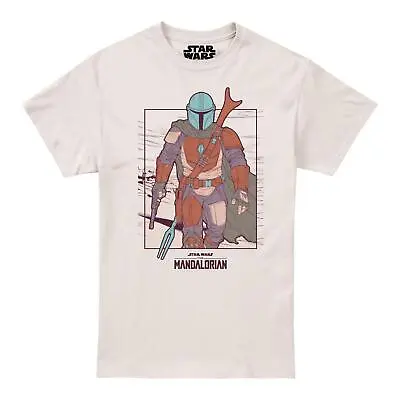 Buy Star Wars Mandalorian Mens T-shirt Flea Market Top Tee S-2XL Official • 13.99£
