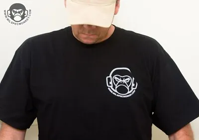 Buy Mil Spec Monkey Zombie Hunter T-Shirt BLACK • 12.99£