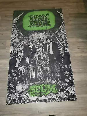 Buy Napalm Death Flag Flagge Poster Nasum At The Gates 666 • 25.79£
