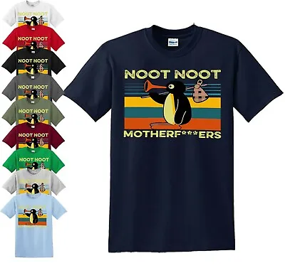 Buy Pingu Noot Noot T-Shirt Men's Funny Motherf*ckers Offensive Rude Funny Top Tee • 9.99£