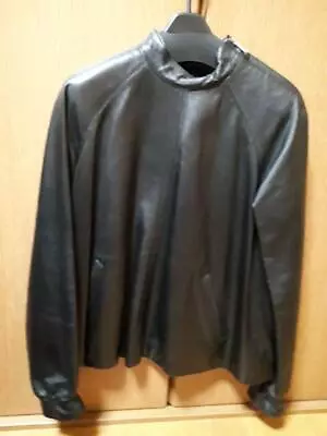 Buy Jean Paul Gaultier Leather Jacket 40 Black • 315£