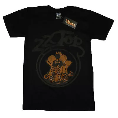 Buy ZZ Top Outlaw Vintage Cowboy Distressed Print OFFICIAL T-Shirt 11B • 15.95£