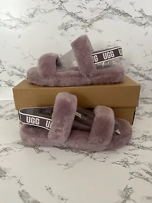 Buy UGG Oh Yeah Slides Slippers Sandals Lavender Purple Size 5/ Women’s Size 7 • 66.30£
