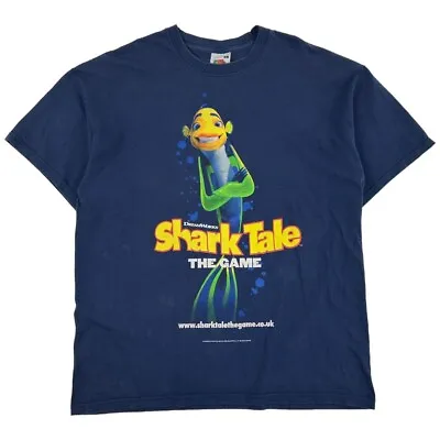 Buy Vintage Shark Tale The Game Graphic T-Shirt Size XL • 109.95£