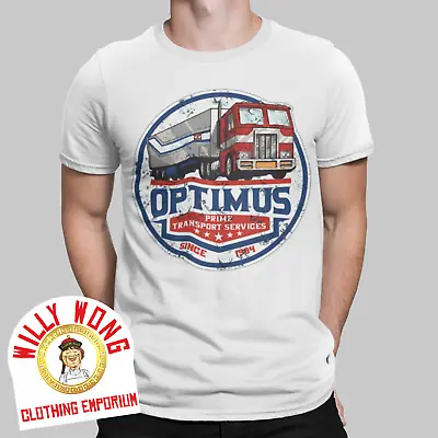 Buy Optimus Prime T-Shirt Transformers Movie Cartoon Tee 100%  Retro Gift S- 3xl  • 6.83£