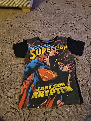 Buy Superman Debenhams Tshirt Age 9-10 Years • 2£