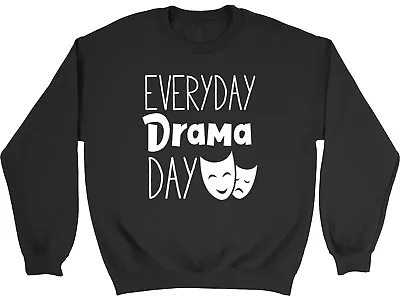 Buy Everyday Drama Day Kids Childrens Jumper Sweatshirt Boys Girls • 12.99£