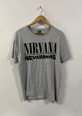 Buy Nirvana Never Mind 2017 Unisex Tee - Size Medium - Like New - Band Merch • 20.99£