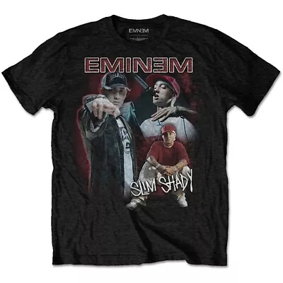Buy Eminem Slim Shady Collage Images 2 Official Tee T-Shirt Mens • 15.99£