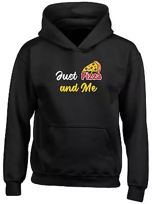 Buy Just Pizza And Me Kids Hoodie The Perfect Cheesy Combination Boys Girls Gift Top • 13.99£