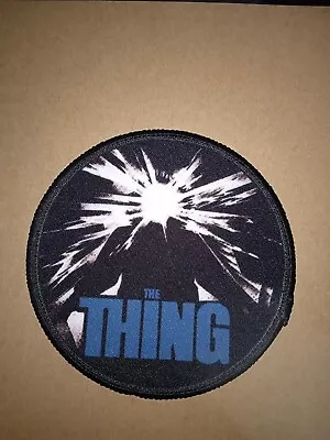 Buy The Thing Inspired 10cm Horror Film Patch Heavy Metal Rock Goth Battle Jacket • 7.30£