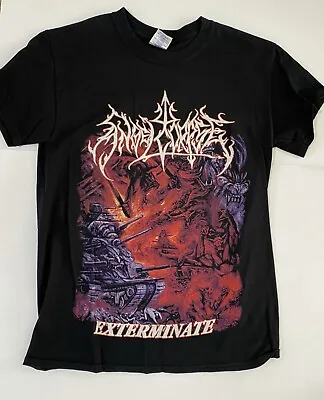 Buy ANGELCORPSE - Exterminate T-SHIRT Mens Size S ANVIL Death Metal MT10 • 28.36£