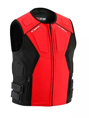 Buy KYB® Armored Vest Motorcycle Motocross Padded Body Protection Waistcoat Jacket • 29.95£