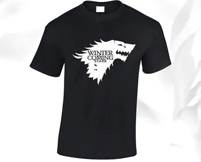 Buy Winter Is Coming Mens T Shirt Game Of Thrones Jon Snow • 7.99£