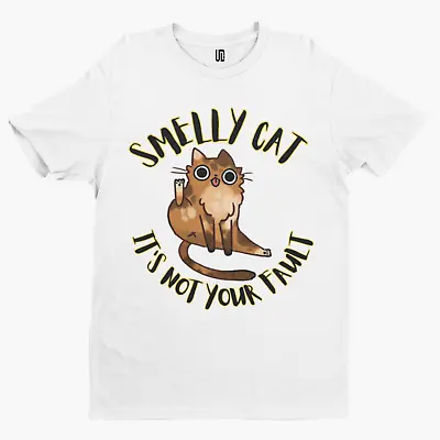 Buy Smelly Cat T-Shirt -Comedy Funny Gift Film Movie TV Novelty Adult Cartoon • 8.39£