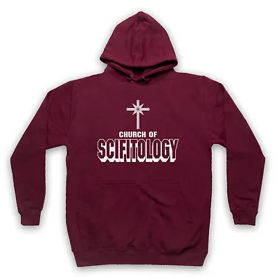 Buy Church Of Scifitology Sci-fi Lover Parody Funny Joke Unisex Adults Hoodie • 27.99£
