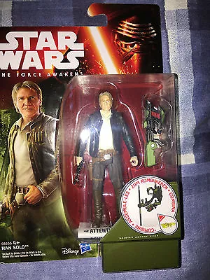 Buy Star Wars  The Force Awakens    Han Solo In Jacket    4  Inch  Figure     • 10£
